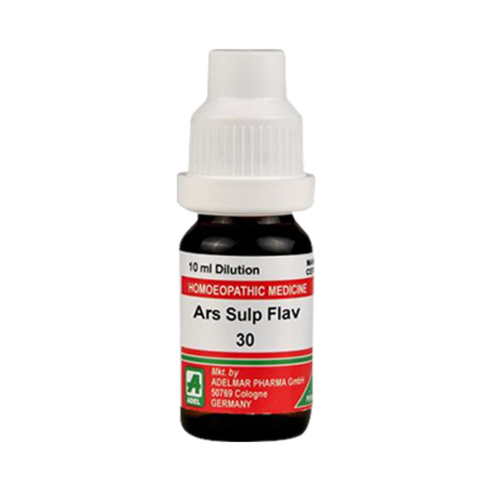 ADEL Ars Sulp Flav Dilution 30 CH ADEL Ars Sulp Flav Dilution 30 CH