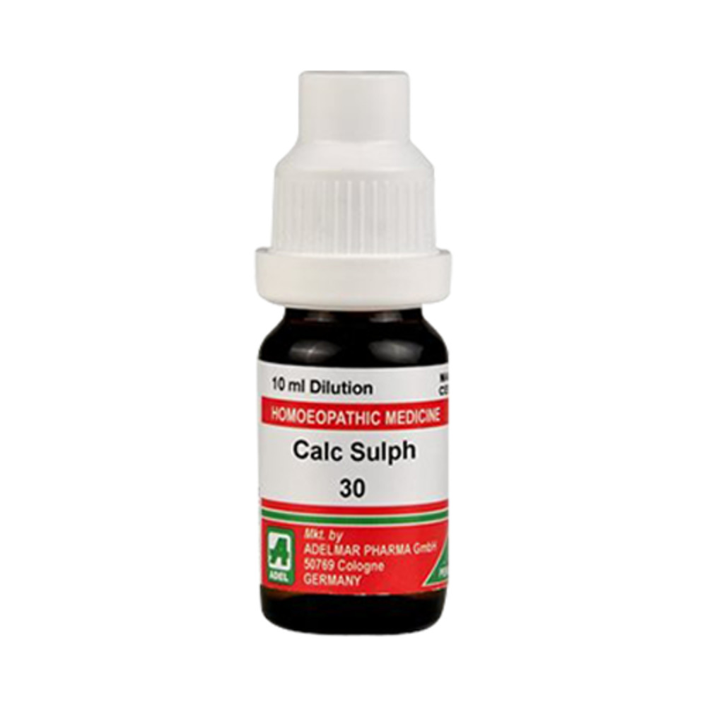 ADEL Calc Sulph Dilution 30 CH ADEL Calc Sulph Dilution 30 CH