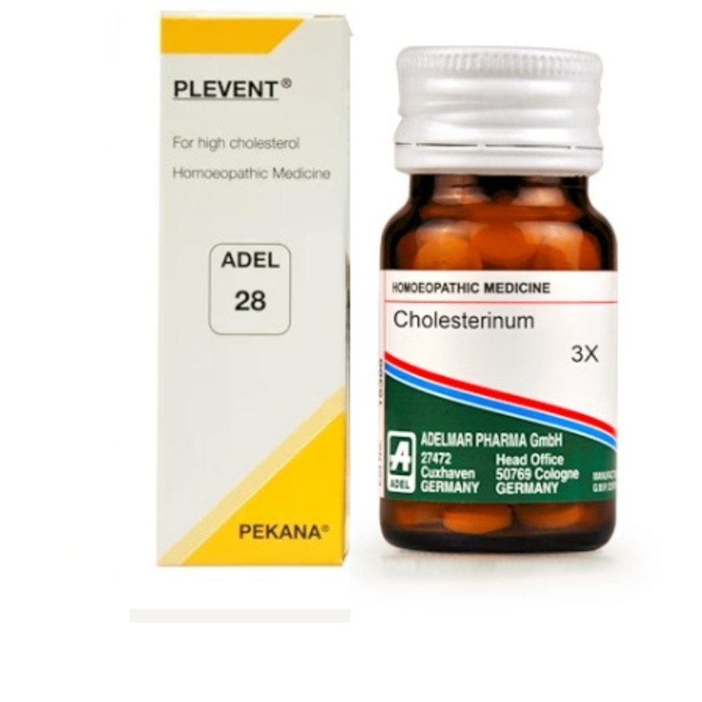 ADEL Anti-Cholestrinum Combo (ADEL 28 + Cholesterinum Trituration Tablet 3X)