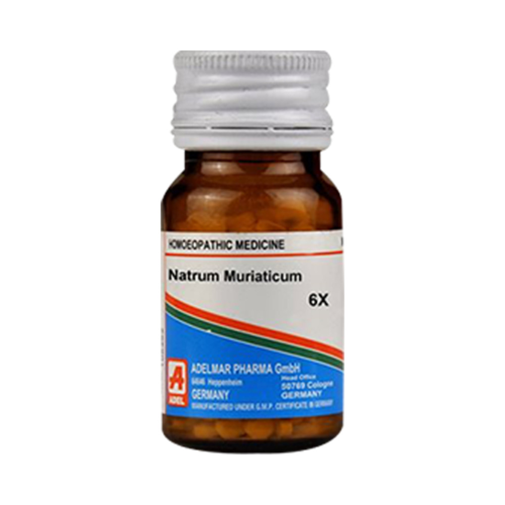 ADEL Natrum Muriaticum Biochemic Tablet 6X