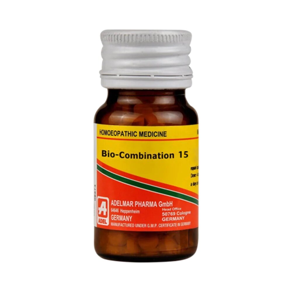 ADEL Bio Combination 15 Tablet (BC 15) 20 gm ADEL Bio Combination 15 Tablet (BC 15) 20 gm