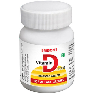 Bakson Vitamin D Plus Capsule (50tabs)