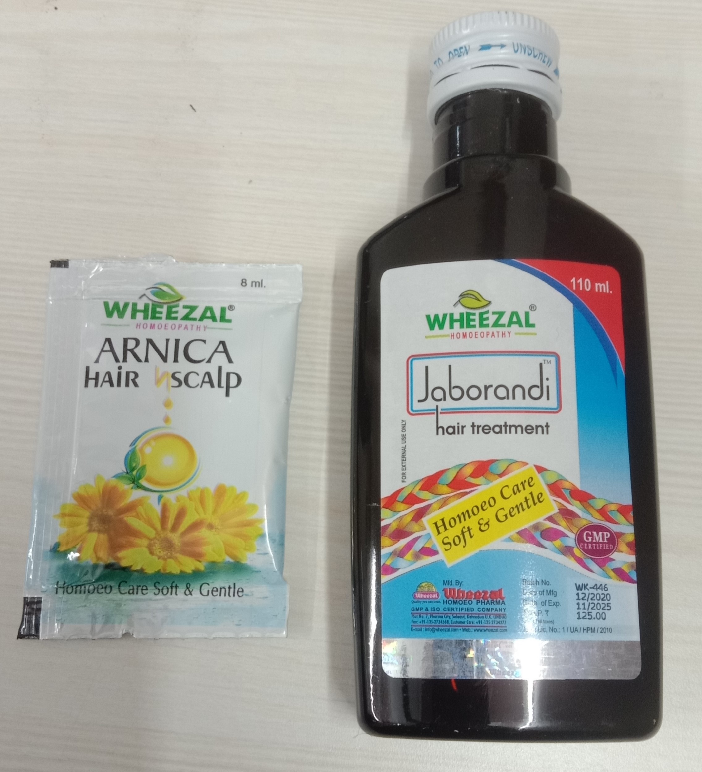 Wheezal Jaborandi Hair Treatment Oil (110ml)