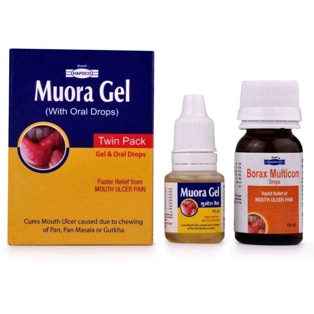 Hapdco Muora Gel Twin Pack (Muora Gel + Borax Multicom Drops)