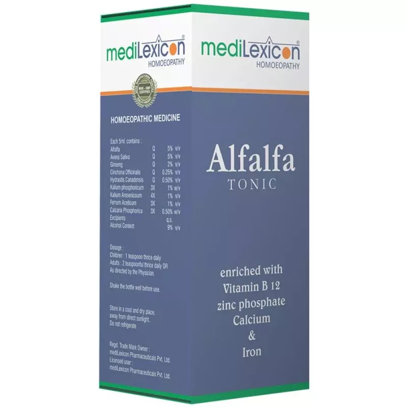 Medilexicon Alfalfa Tonic Syrup (200ml)