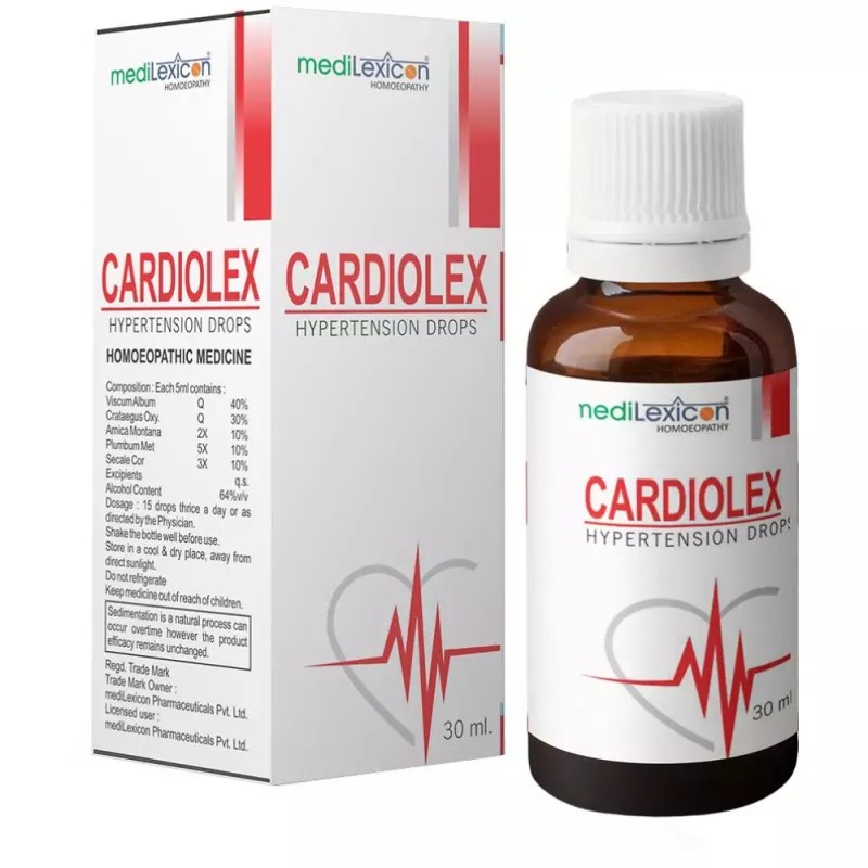 Medilexicon Cardiolex Hypertension Drop (30ml)