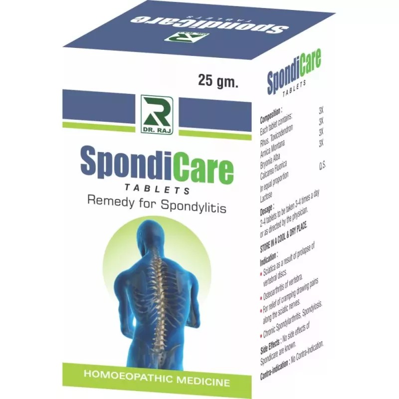 Dr Raj Spondicare Tablets (25g)