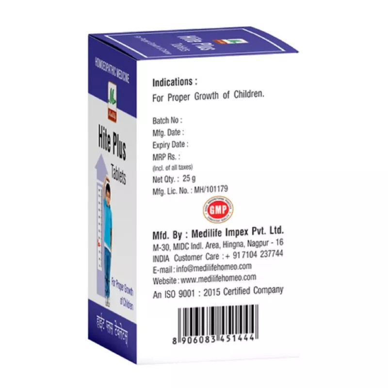 Medilife Hite Plus Tablet (25g)