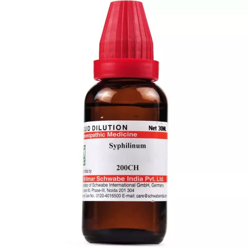 Willmar Schwabe India Syphilinum 200 CH (30ml)
