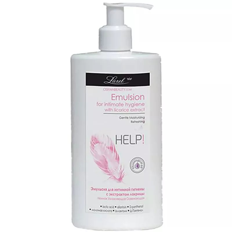 Larel Emulsion For Intimate Hygiene With Licorice Extract(Made In Europe) (300ml)