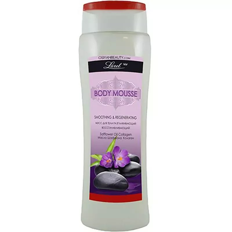 Larel Smoothing-Regenerating Body Mousse With Safflower Oil And Collagen(Made In Europe) (400ml)