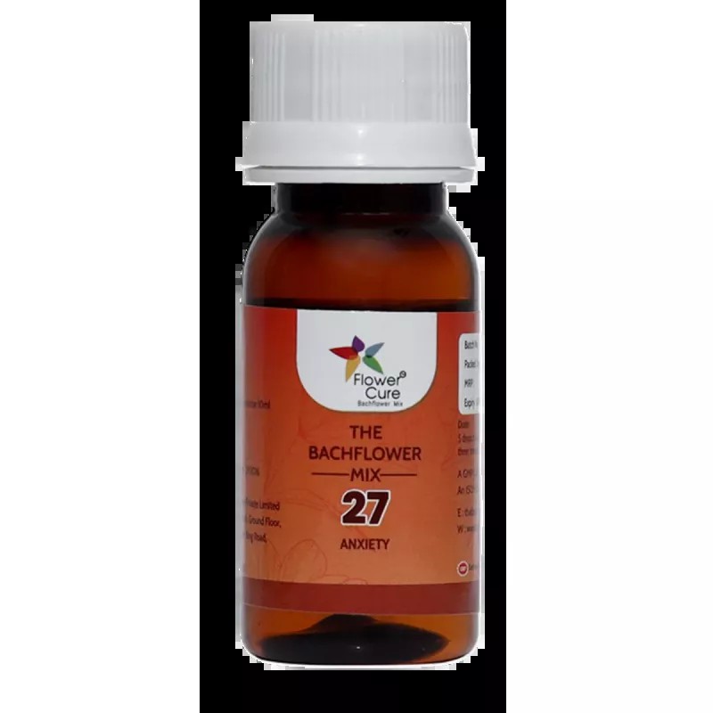 Bach Flower Mix 27 Anxiety Drop (30ml)
