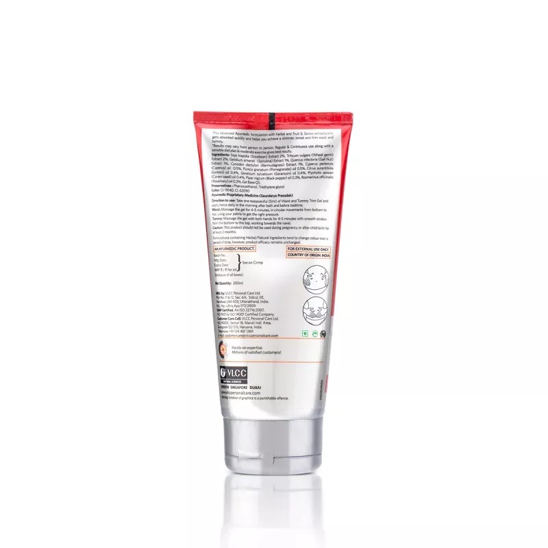 VLCC Shape Up Waist & Tummy Trim Gel (200ml)