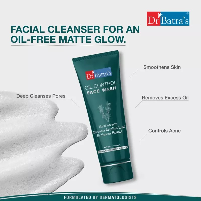 Dr Batras Oil Control Facewash (100g)