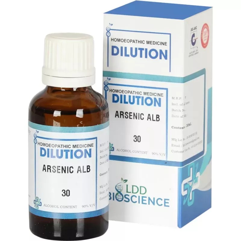 LDD Bioscience Arsenic Album 30 CH (30ml)