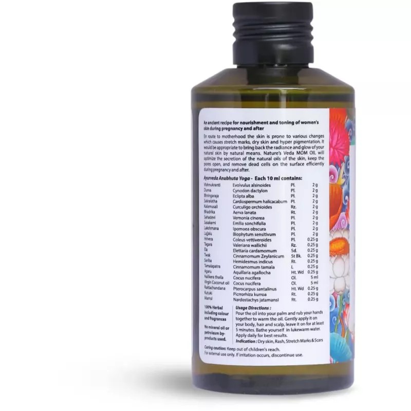 Nature's Veda Dasapushpam Mom Oil (150ml)