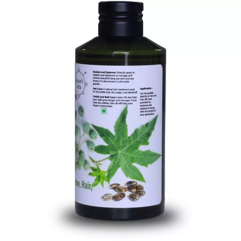 Nature's Veda Castor Oil Organic (150ml)