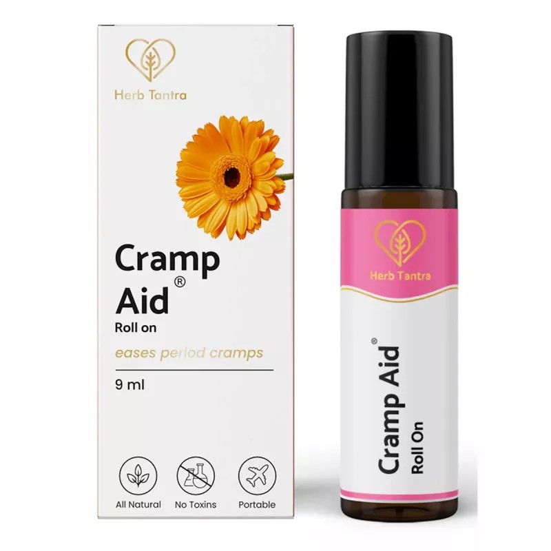 Herb Tantra Cramp Aid Menstrual Cramp Relief Roll-On (9ml)