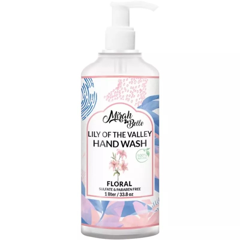 Mirah Belle Lily Hand Wash Can Fda Approved Bulk Pack For Refill (1000ml)