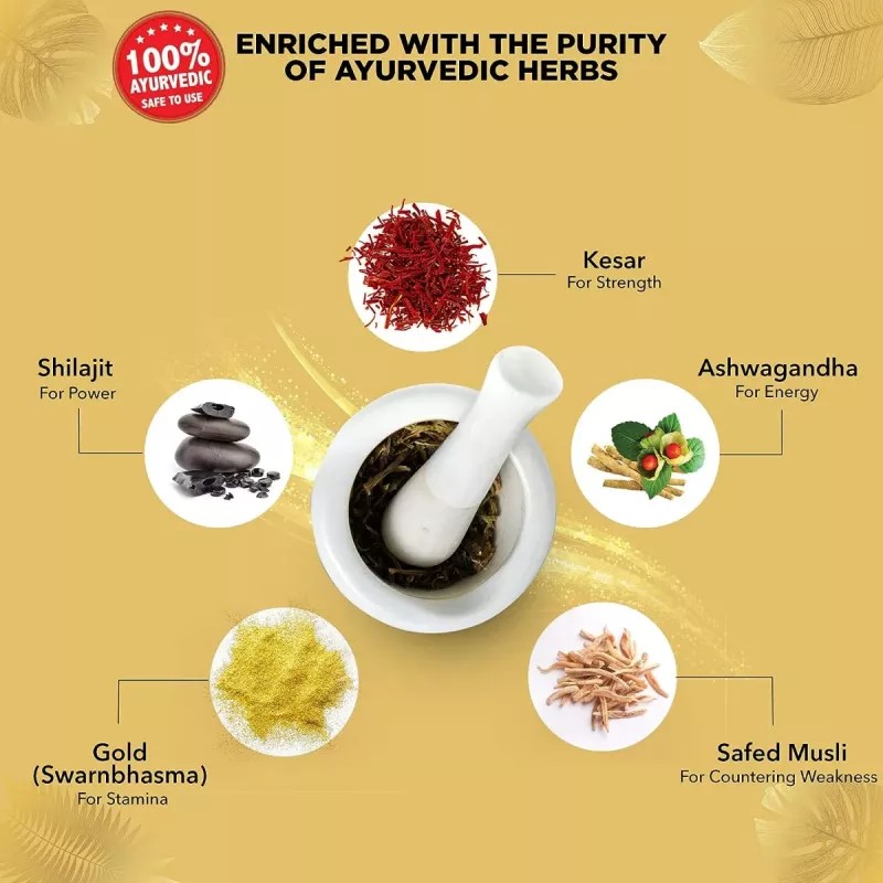 Dabur Shilajit Double Gold (10caps)