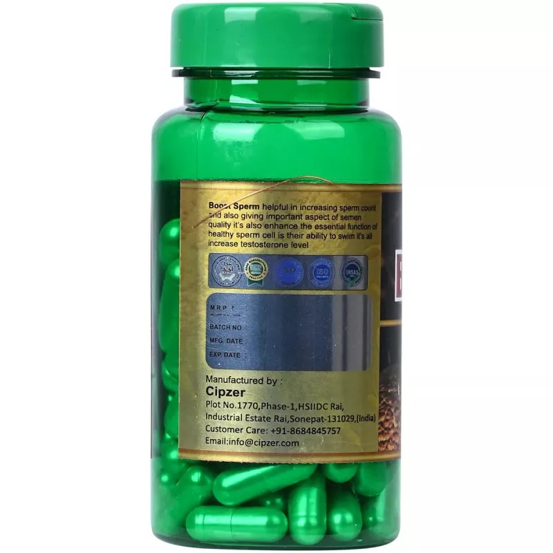 Cipzer Boost Sperm Capsule (60cap)