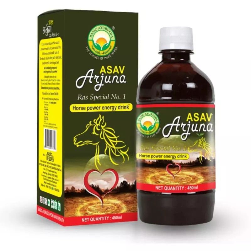 Basic Ayurveda Asav Arjuna Ras Special No.1 (450ml)