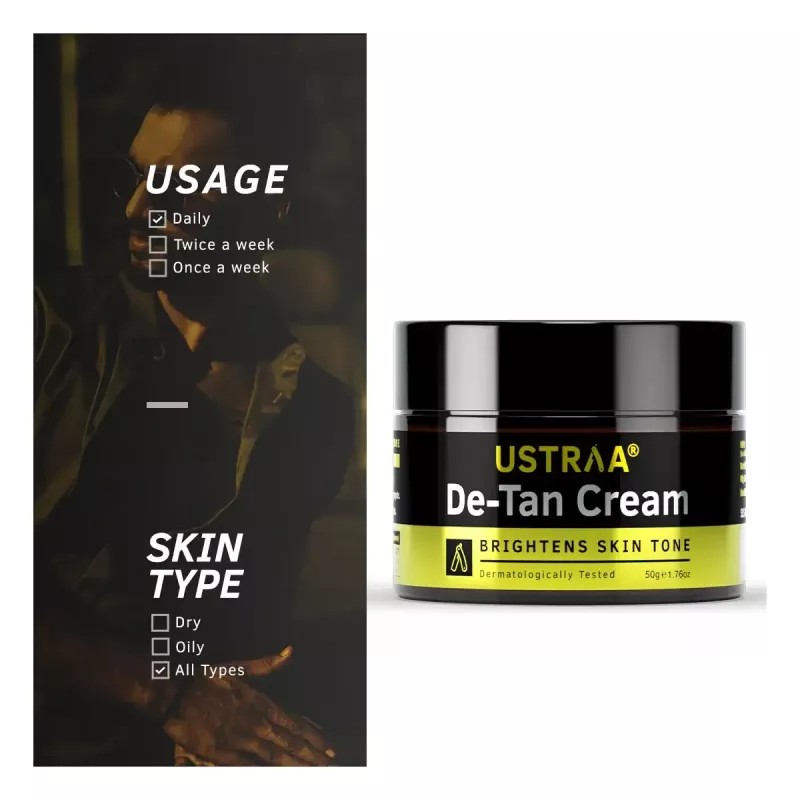 Ustraa Face Cream De Tan (50g)