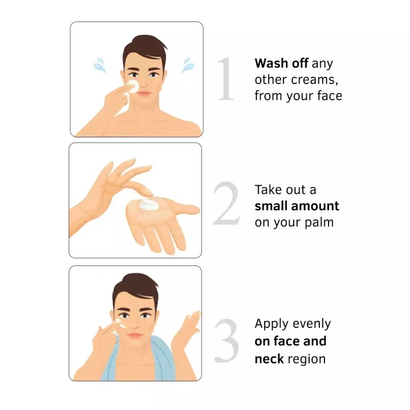 Ustraa Face Cream De Tan (50g)