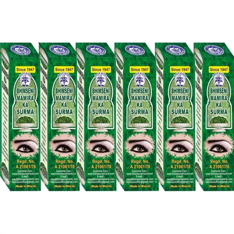 Bhimseni Mamira Surma (725mg, Pack of 6)