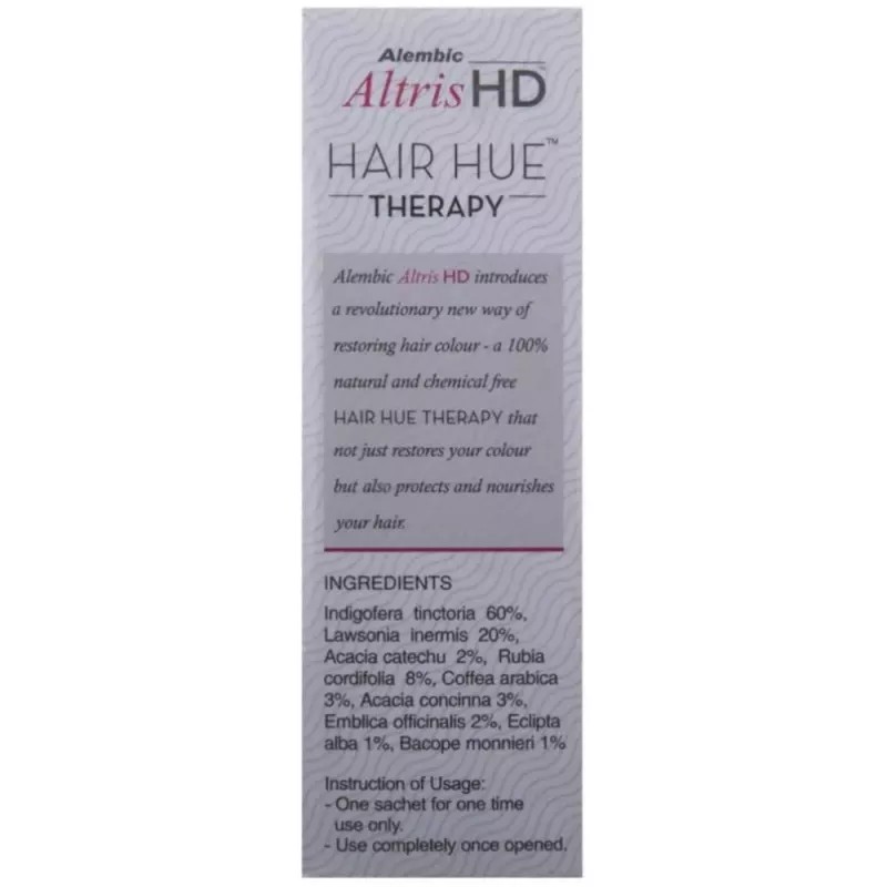 Alembic Pharma Altris HD Hair Hue Therapy Soft Black (3Sachet)