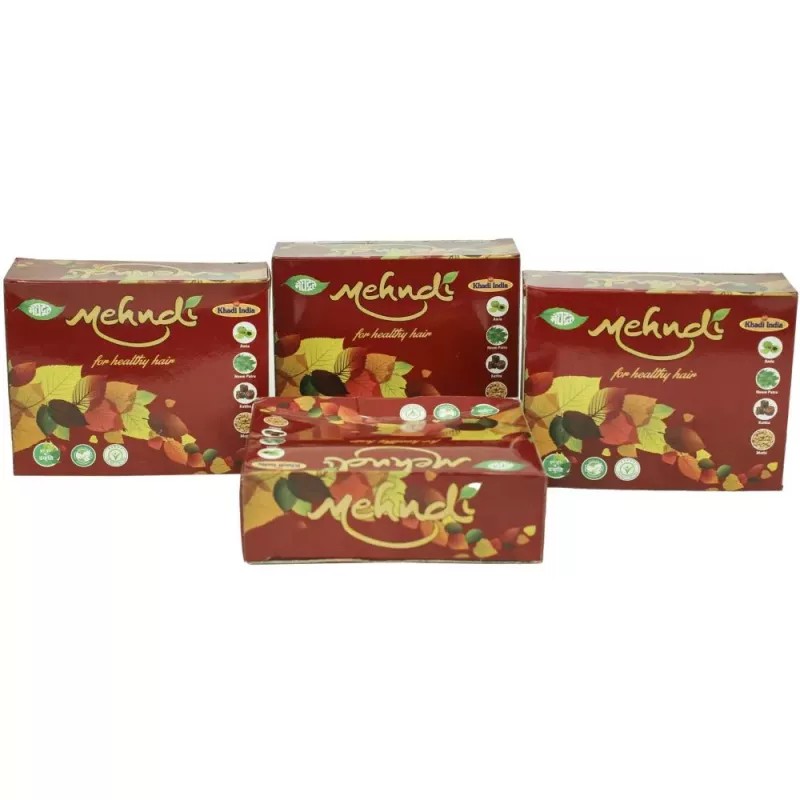 Meghdoot Herbal Henna Mehandi (100g, Pack of 4)