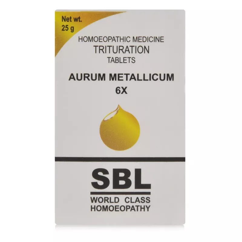 SBL Aurum Metallicum 6X (25g)
