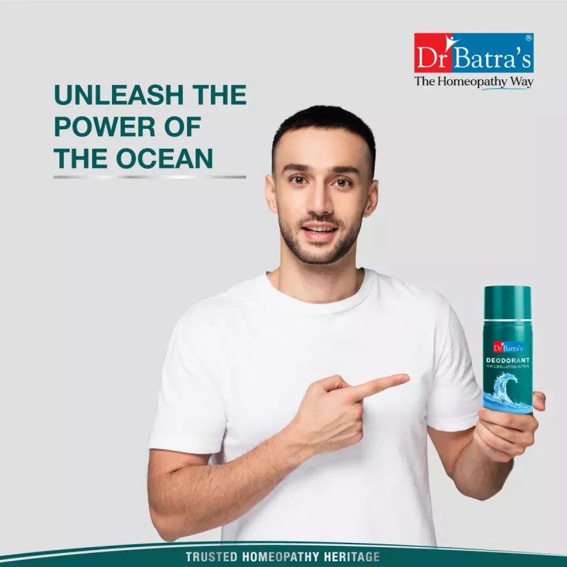 Dr Batras Deodorant for Men (150ml, Pack of 4)