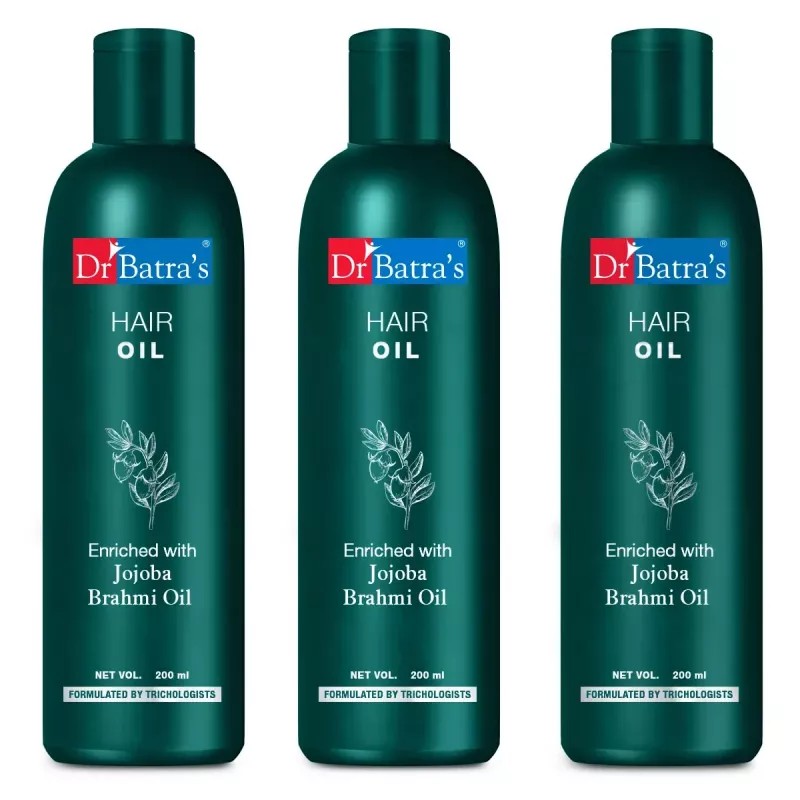 Dr Batras Hair Oil (200ml, Pack of 3)