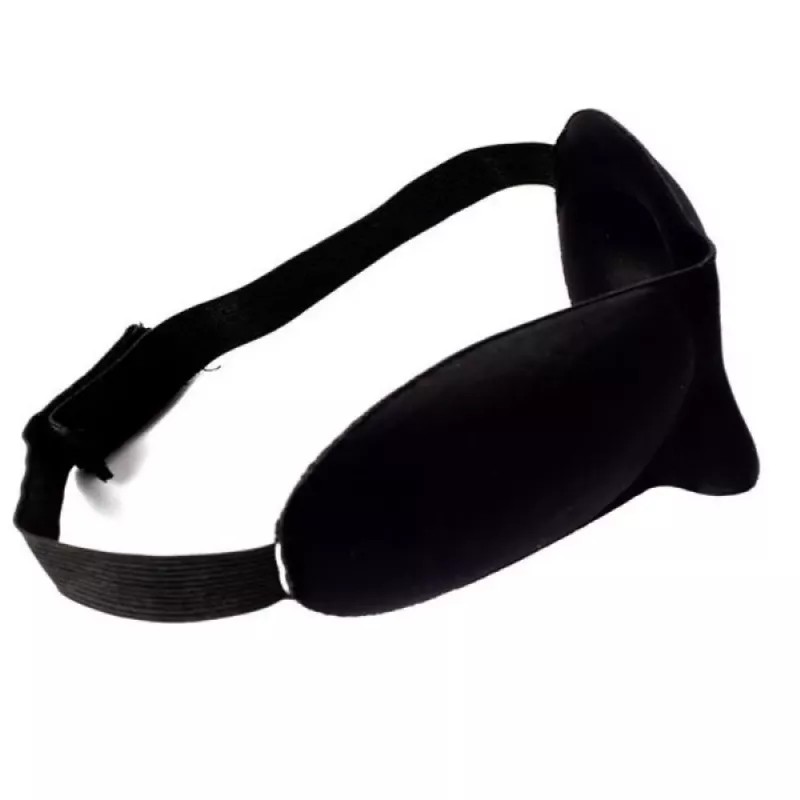 Viaggi 3D Blindfold Eye Shades, Eye Mask, Sleep Eye Mask (Black) (1pcs)