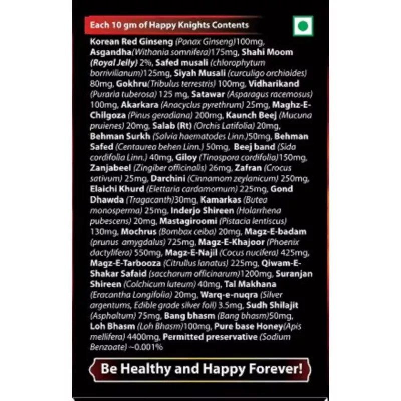 Bioqem Pharma Happy Knights (125g, Pack of 2)