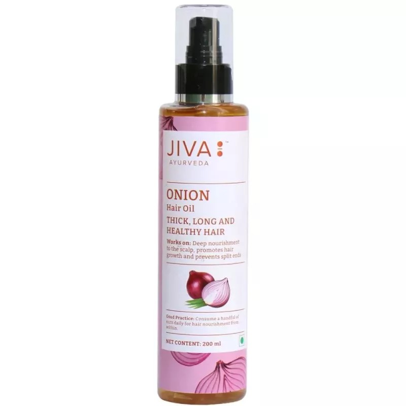 Jiva Ayurveda Onion Hair Oil (200ml)