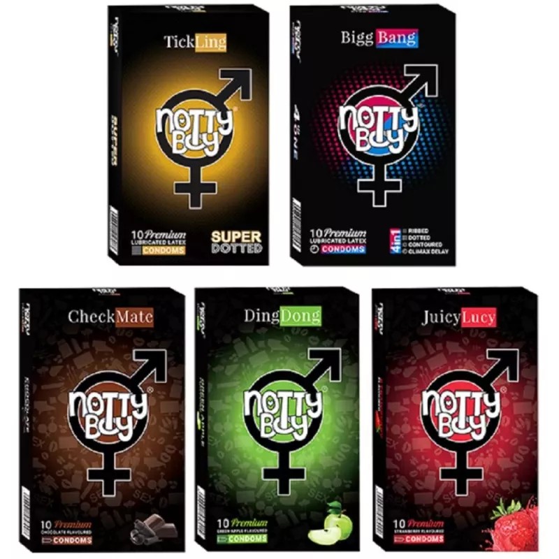 NottyBoy Daily 5 Condoms Pack (1Pack)