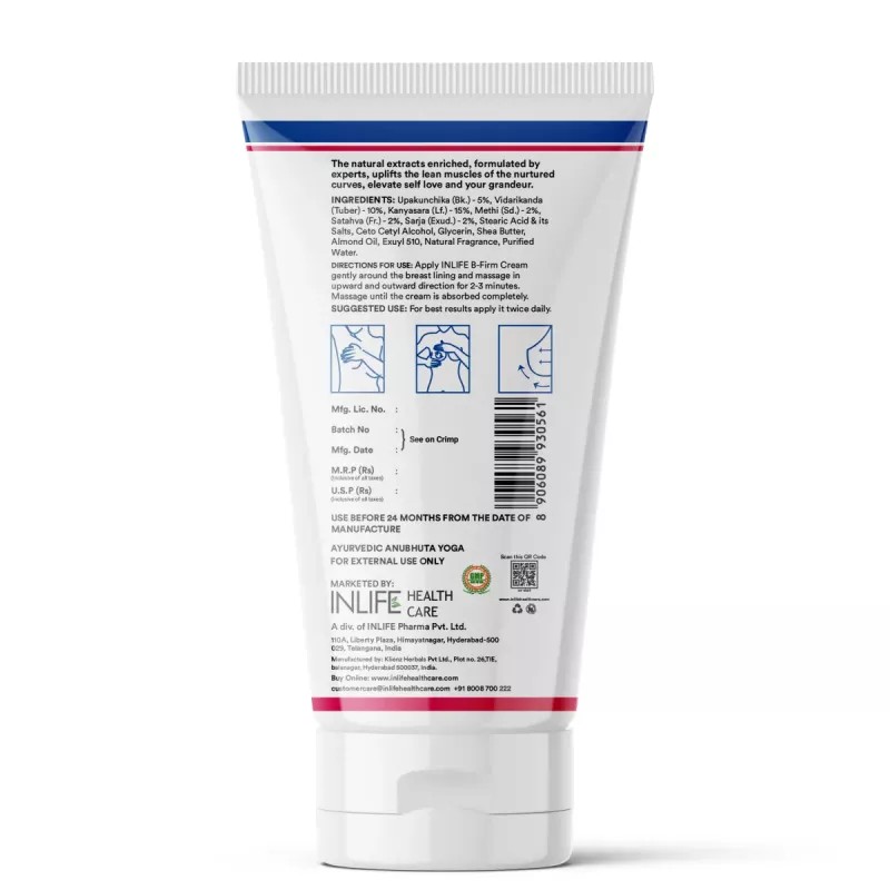 Inlife B-Firm Breast Tightening & Uplift Cream (100g)