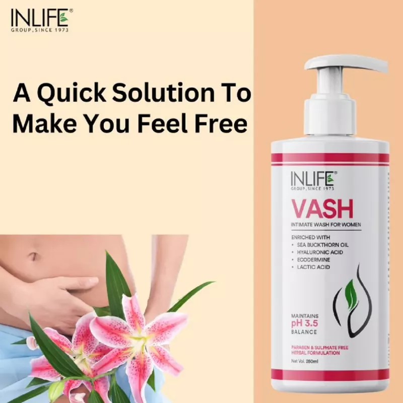 Inlife Vash Vaginal Wash (250ml)