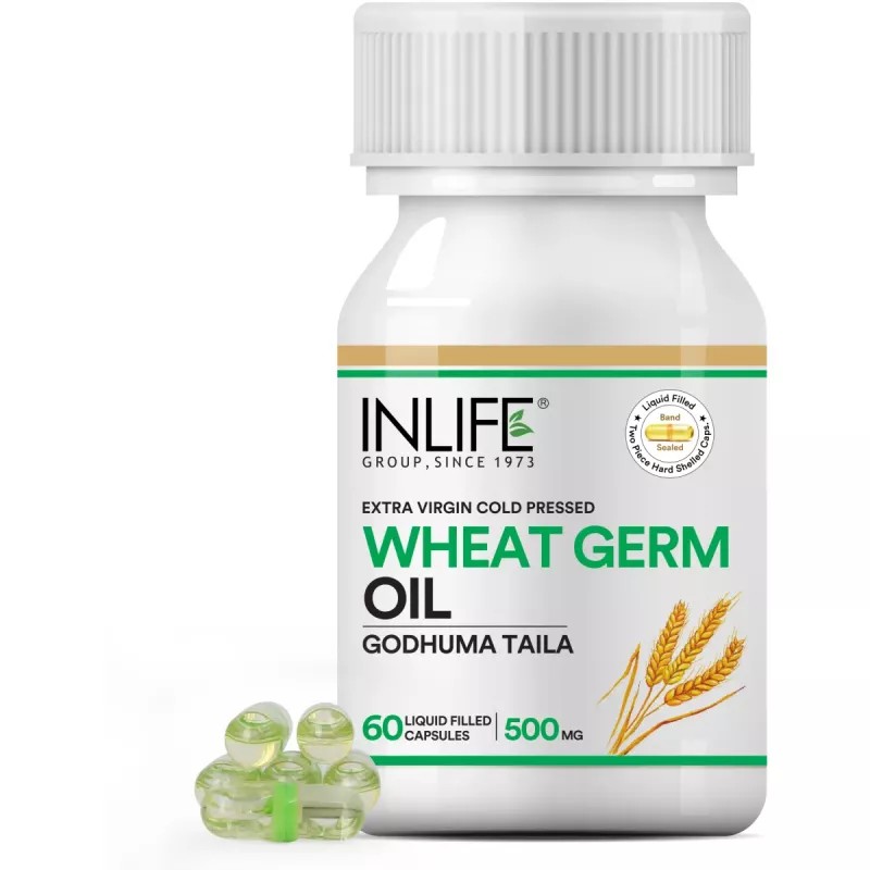 Inlife Wheat Germ Oil Supplement (60caps)