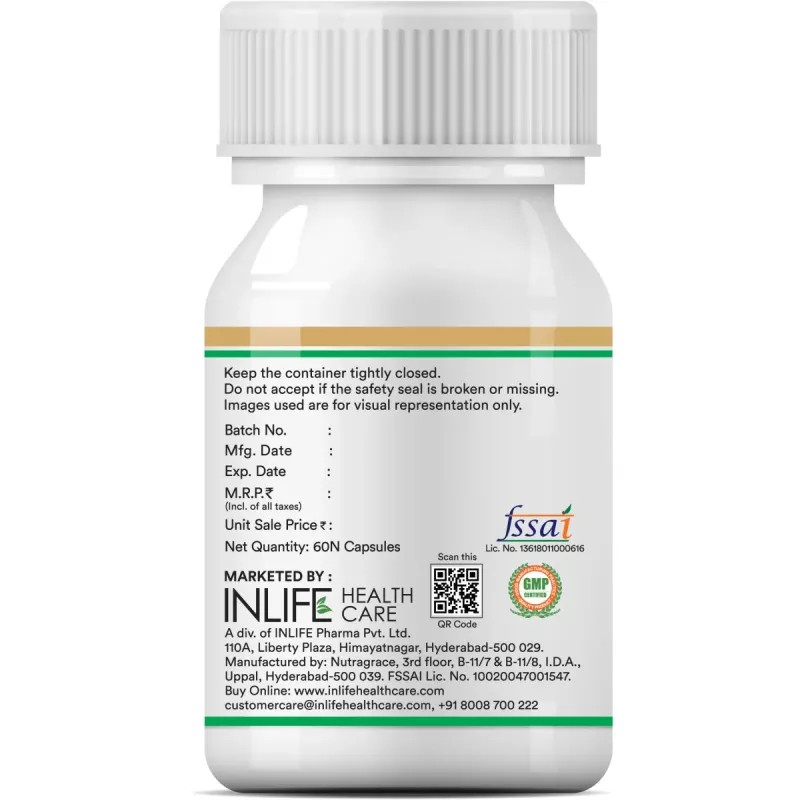 Inlife Wheat Germ Oil Supplement (60caps)