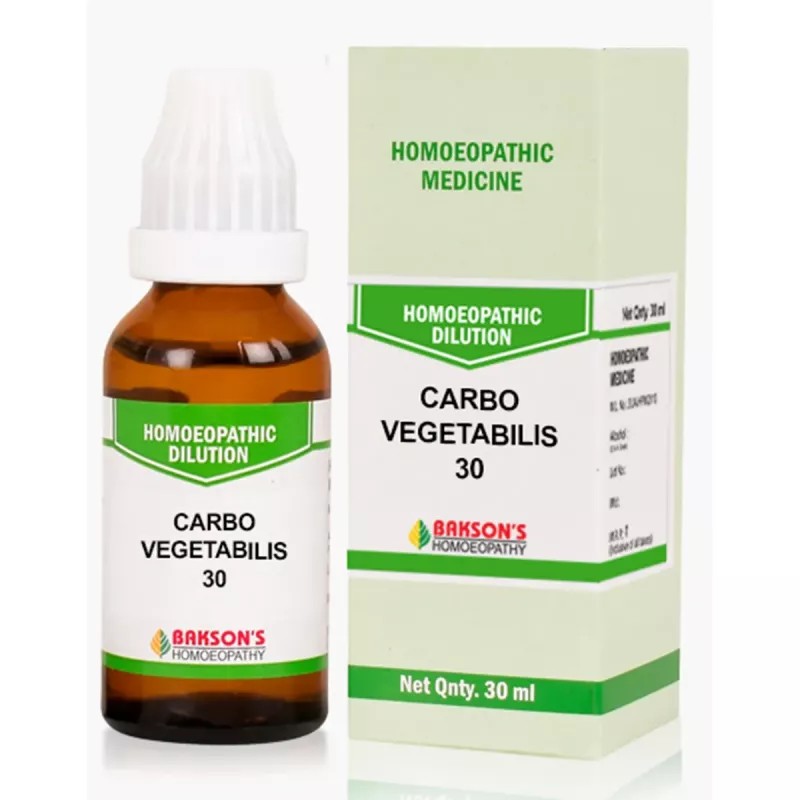 Bakson Carbo Vegetabilis 30 CH (30ml)