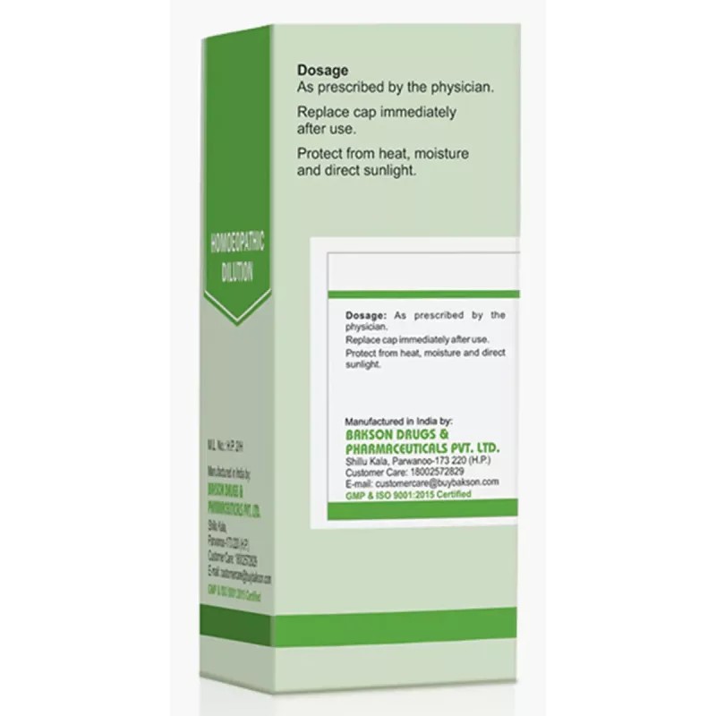 Bakson Carbo Vegetabilis 30 CH (30ml)