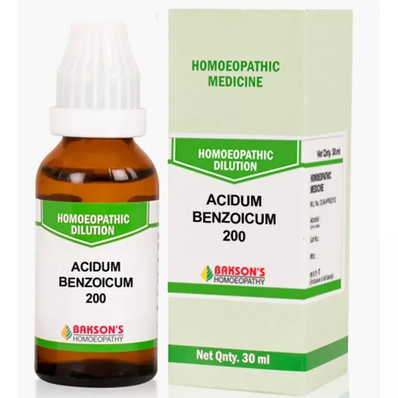 Bakson Acidum Benzoicum 200 CH (30ml)