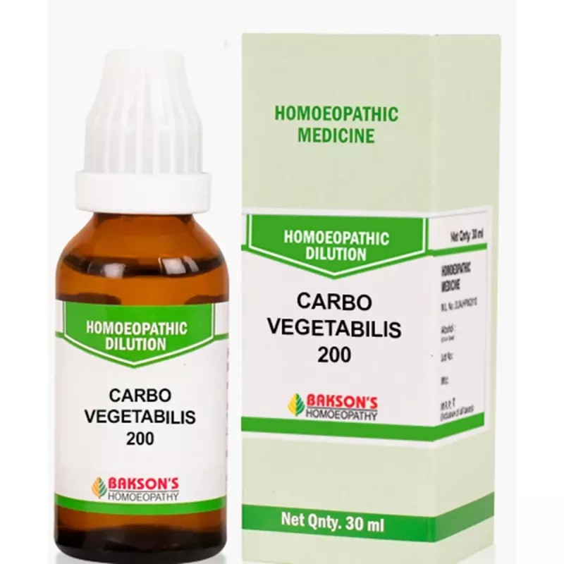 Bakson Carbo Vegetabilis 200 CH (30ml)