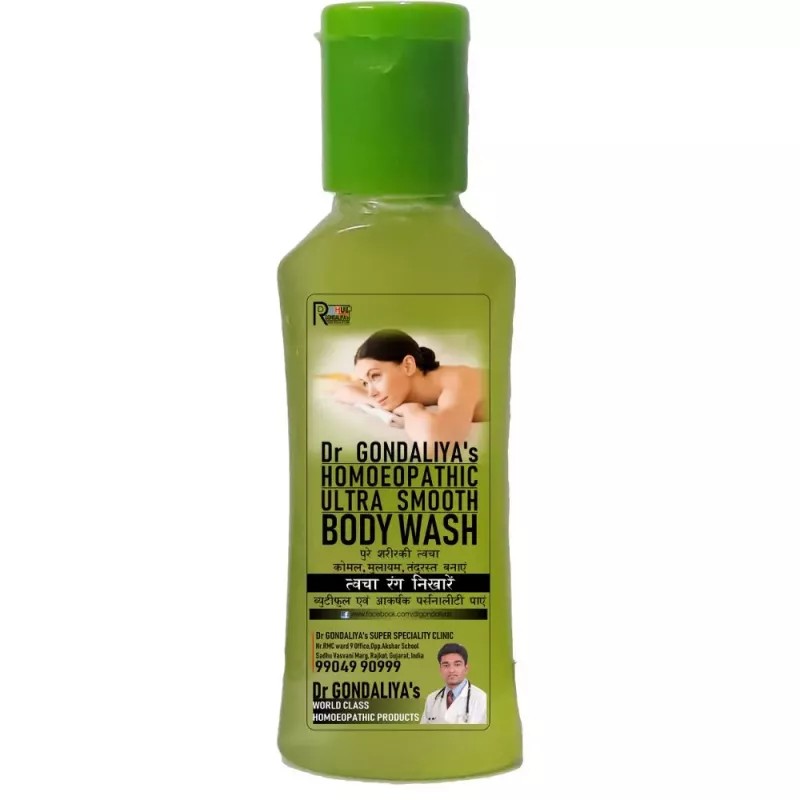 Dr Gondaliyas Homoeopathic Ultra Smooth Body Wash (1liter)