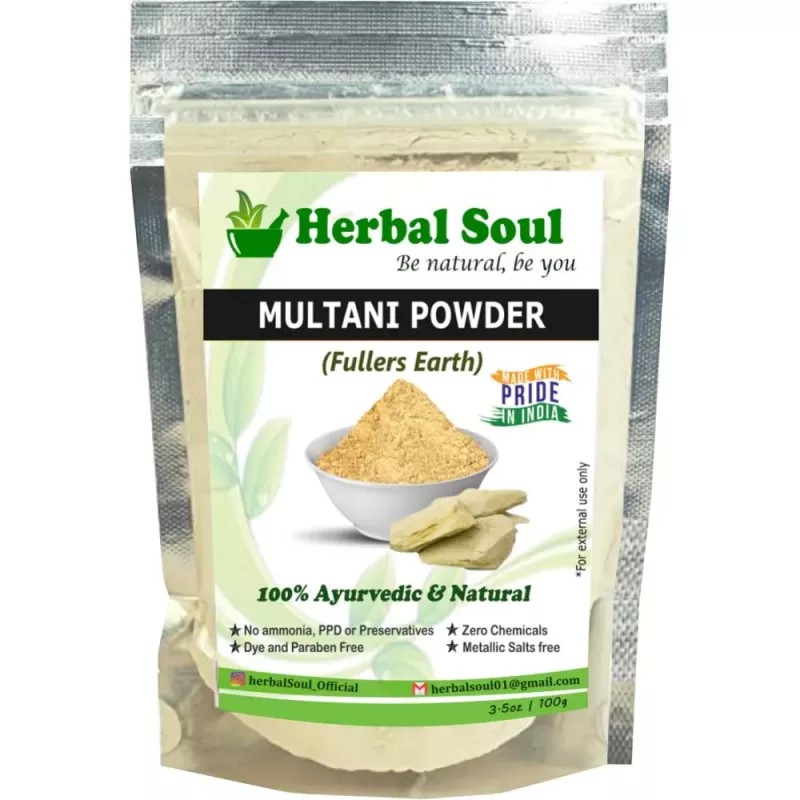Herbal Soul Multani Mitti Powder (100g)