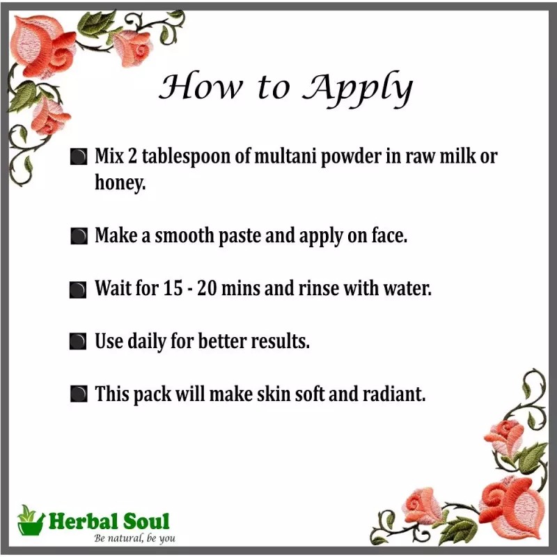 Herbal Soul Multani Mitti Powder (100g)