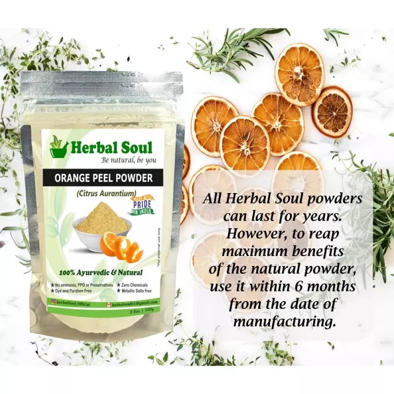 Herbal Soul Orange Peel Powder (100g)